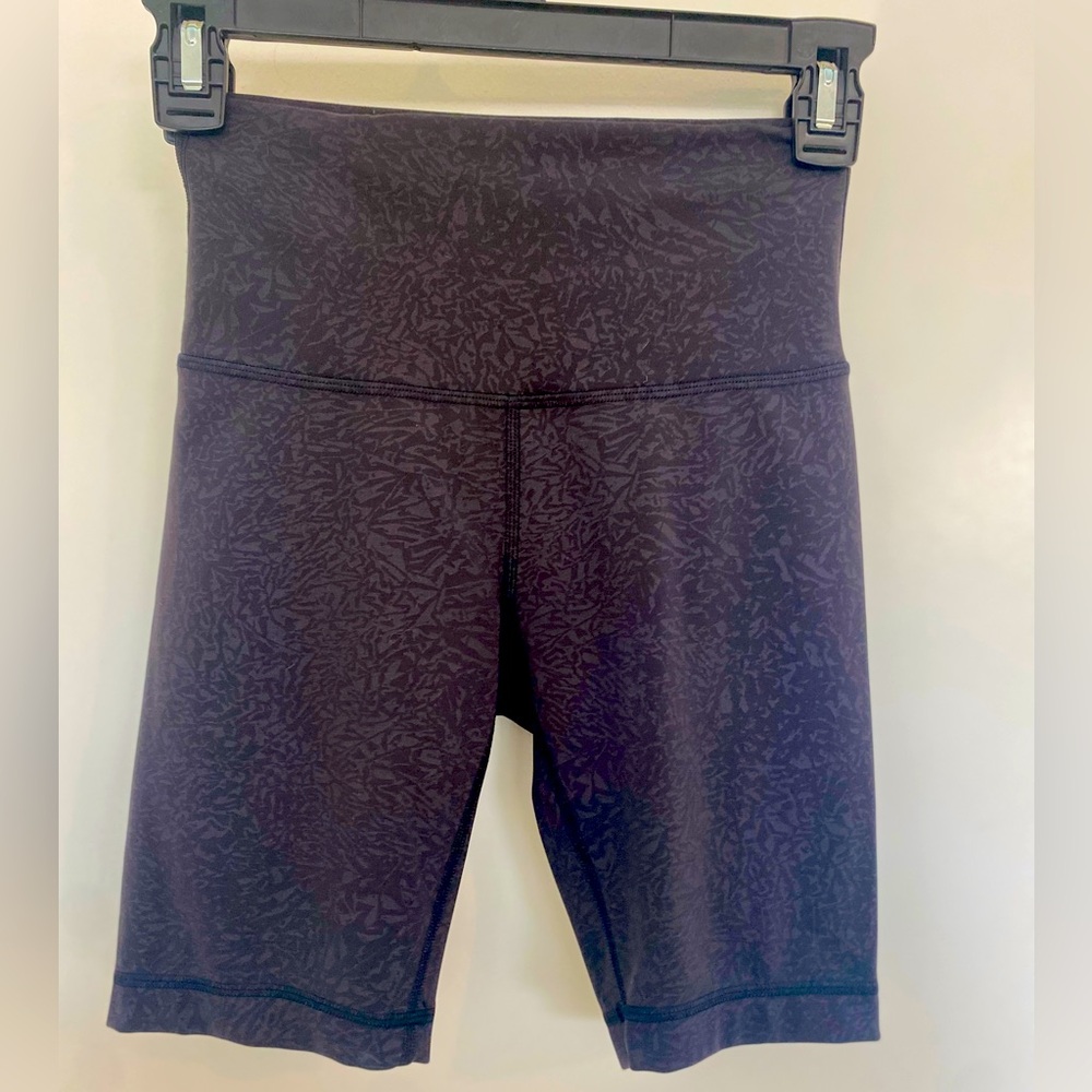 Lululemon dark grey bike shorts
